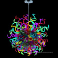 LED art glass light decoration pendant lamp